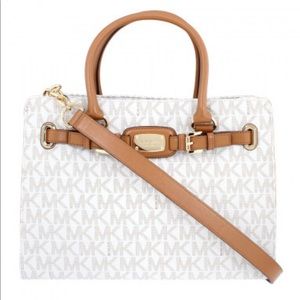 Michael Kors Hamilton Large Satchel Handbag